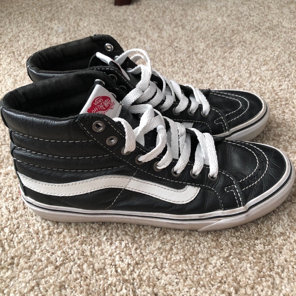 High Top Vans Size 7 Womens/5.5 Mens
